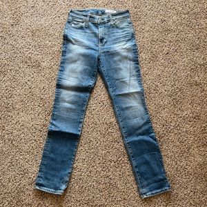 Adriano Goldschmied, Mari high-rise straight jeans, Ag-Ed denim, size 25 R
